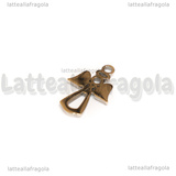 Ciondolo Angelo in Acciaio Inox 15x10mm