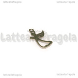 Ciondolo Angelo in Acciaio Inox 18x10mm