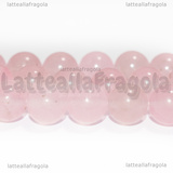 Perle in Quarzo Rosa 10mm filo 38cm circa