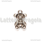 Ciondolo Orsetto in Acciaio Inox 22x13.5x6.5mm