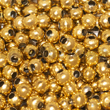 10 Sfere in Acciaio Inox Dorato 5mm