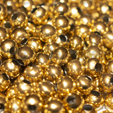 10 Sfere in Acciaio Inox Dorato 5mm