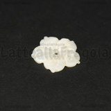 Fiore in Madreperla Bianca 24x2.5mm