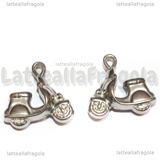 Ciondolo Vespa 3D in Acciaio Inox 21x22x8.5mm
