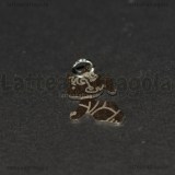 Ciondolo Bimba in Acciaio Inox 17x13mm