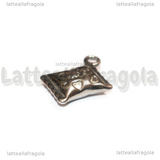 Ciondolo Caramella 3D in Acciaio Inox 20x16.5x4.5mm