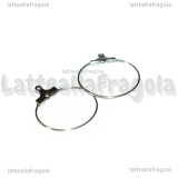 Coppia di Cerchi in Acciaio Inox 24x20mm