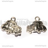 Charm Automobile in metallo argento antico 20x17mm