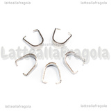 Portapendente in Acciaio Inox 6.5x6x3mm