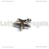 Ciondolo Stella 3D in Acciaio Inox 14x12x4.5mm