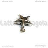 Ciondolo Stella 3D in Acciaio Inox 14x12x4.5mm