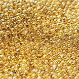 20 Sfere in Acciaio Inox Dorato 2mm