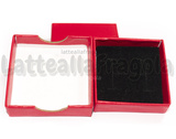 Astuccio in Cartone rigido Rosso 50x50x15mm