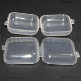 Scatola in plastica trasparente 35x35mm