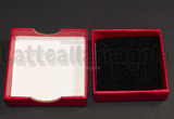 Astuccio in Cartone rigido Rosso 50x50x15mm