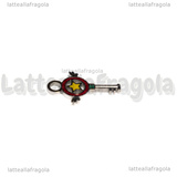 Charm Bacchetta di Sailor Moon in Acciaio Inox smaltato 16x10mm