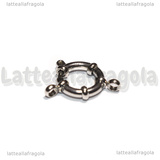 Gancio a Timone in Acciaio Inox 23x14x4mm