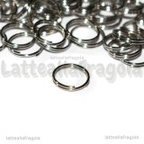 100 Anellini Brisè in Acciaio Inox 8mm
