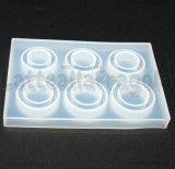 Stampo Anelli multi misura in silicone lucido 83x59mm