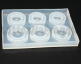 Stampo Anelli multi misura in silicone lucido 83x59mm