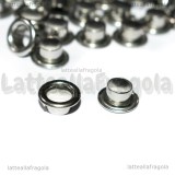 10 Rivetti in Acciaio Inox 9x4.5mm