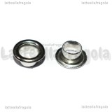 10 Rivetti in Acciaio Inox 9x4.5mm