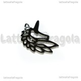 Ciondolo Unicorno in Acciaio Inox 22x16mm