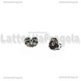 Coppia Farfalline per orecchini in Argento 925 4mm