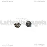 Coppia Farfalline per orecchini in Argento 925 4mm