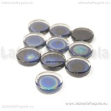 Cabochon in vetro colorato termosensibile 14mm