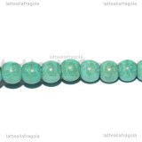 Perle in Pasta di Turchese 4mm filo 40cm