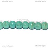 Perle in Pasta di Turchese 4mm filo 40cm
