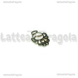 Ciondolo Angioletto in Acciaio 15x10mm