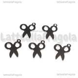 5 Forbici in Acciaio Inox 15x10x0.5mm