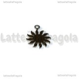 Ciondolo Sole in Acciaio Inox 16x12.5mm
