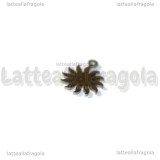 Ciondolo Sole in Acciaio Inox 16x12.5mm