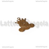 Ciondolo Principessa in Acciaio Inox 18x16mm
