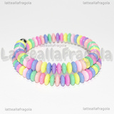 Base Bracciale Rigido in Acciaio Inox sfera svitabile 65mm