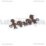 Connettore Family modello O in Acciaio Inox 26x11mm