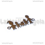 Connettore Family modello P in Acciaio Inox 24.5x11mm
