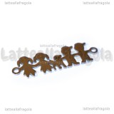 Connettore Family modello Q in Acciaio Inox 32x10mm