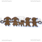 Connettore Family modello Q in Acciaio Inox 32x10mm