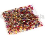 10grammi Diamantini in acrilico colorato 3x2mm 1440pz