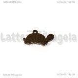 Charm Tartaruga in Acciaio Inox 15x9.5mm