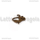 Charm Gatto in Acciaio Inox 14.5x12.5mm