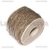 25Metri (Bobina) di Catena Acciaio Inox pallini 2mm