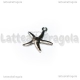 Ciondolo Stella Marina in Acciaio inox 18x15mm