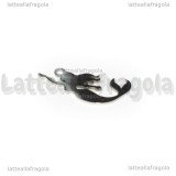 Ciondolo Sirena in Acciaio Inox 24.5x13mm