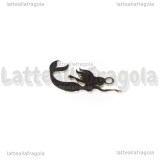 Ciondolo Sirena in Acciaio Inox 24.5x13mm