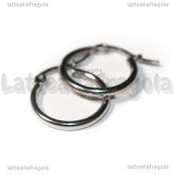 Creole in Acciaio Inox 20x18mm